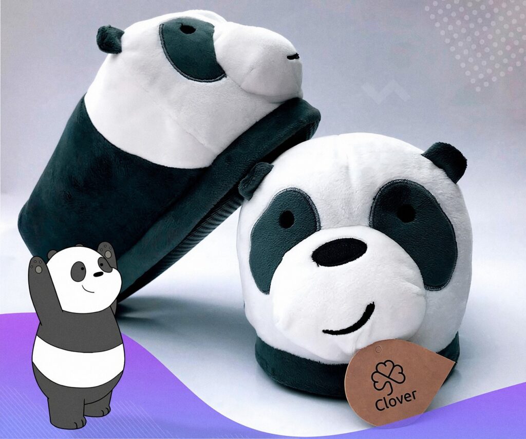 Babuchas de Panda Escandalosos