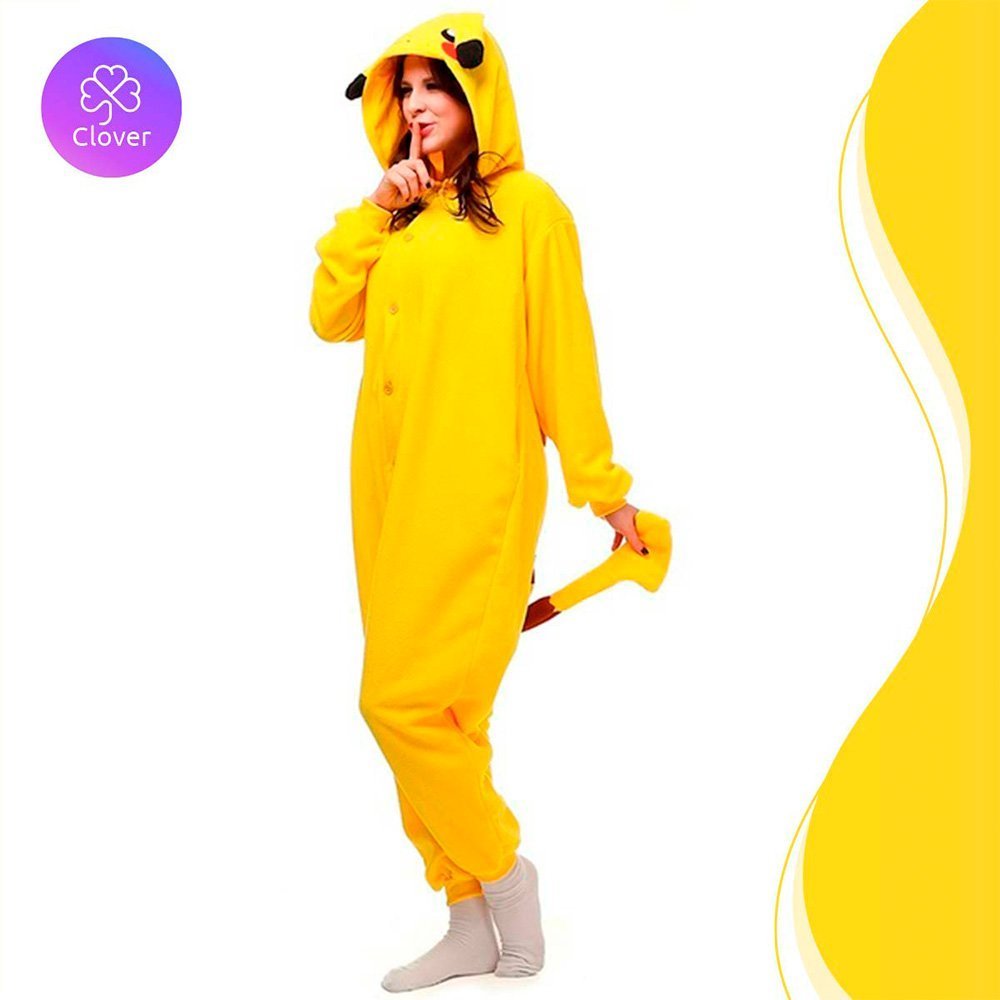 Pijama enteriza Pikachu para mujer