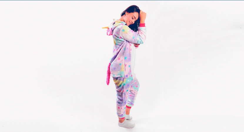 pijamas termicas de unicornio