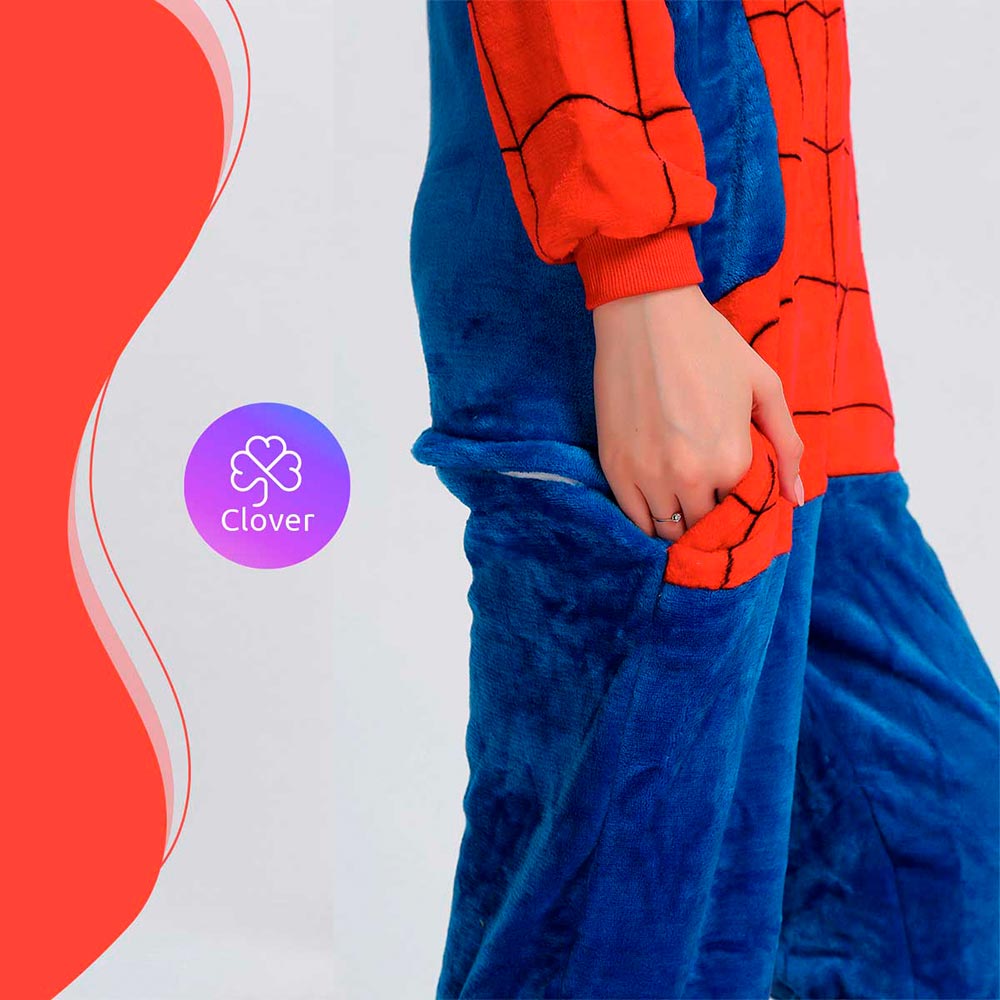 Pijama térmica enteriza de Spiderman