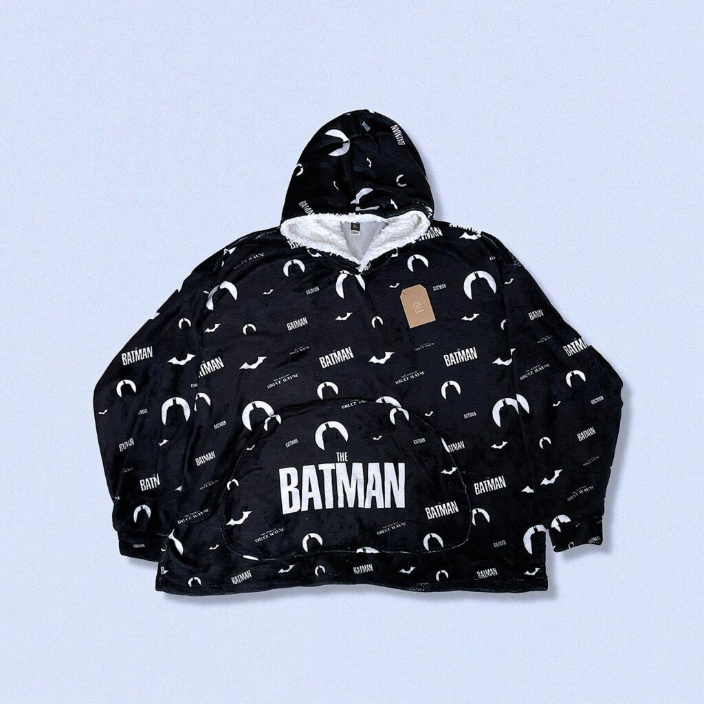 Buzo Oversize Batman Negro