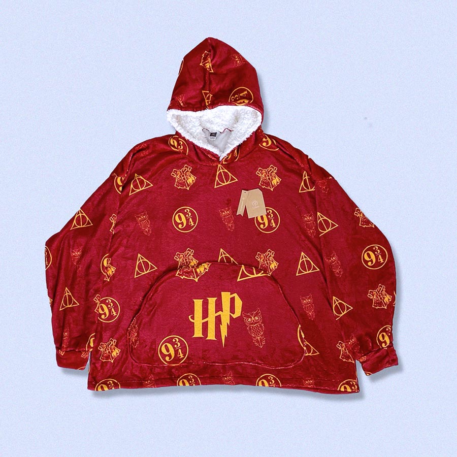 hoodie oversize Harry Potter pijama