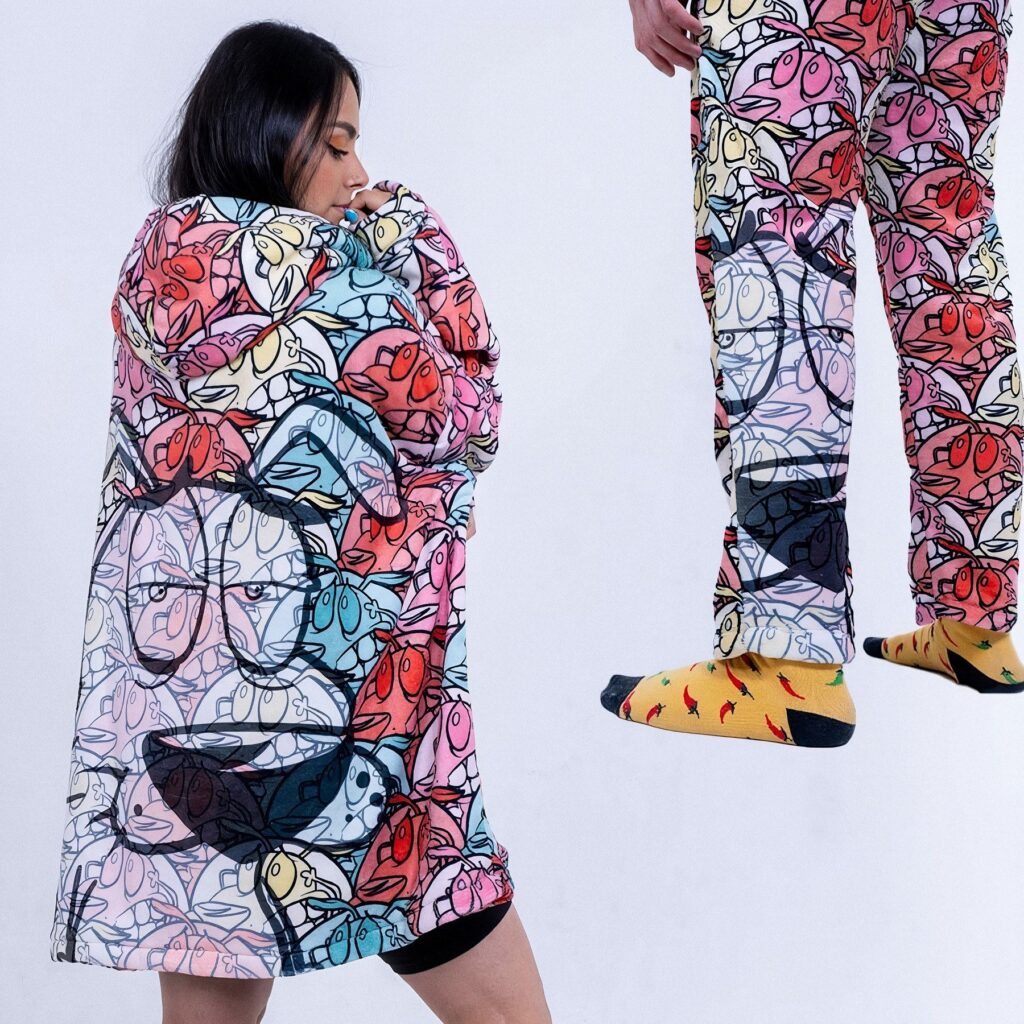Buzo Oversize + Pantalón Coraje / Pijama Térmica Completa