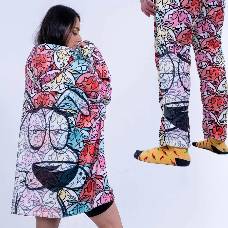 Buzo Oversize + Pantalón Coraje / Pijama Térmica Completa