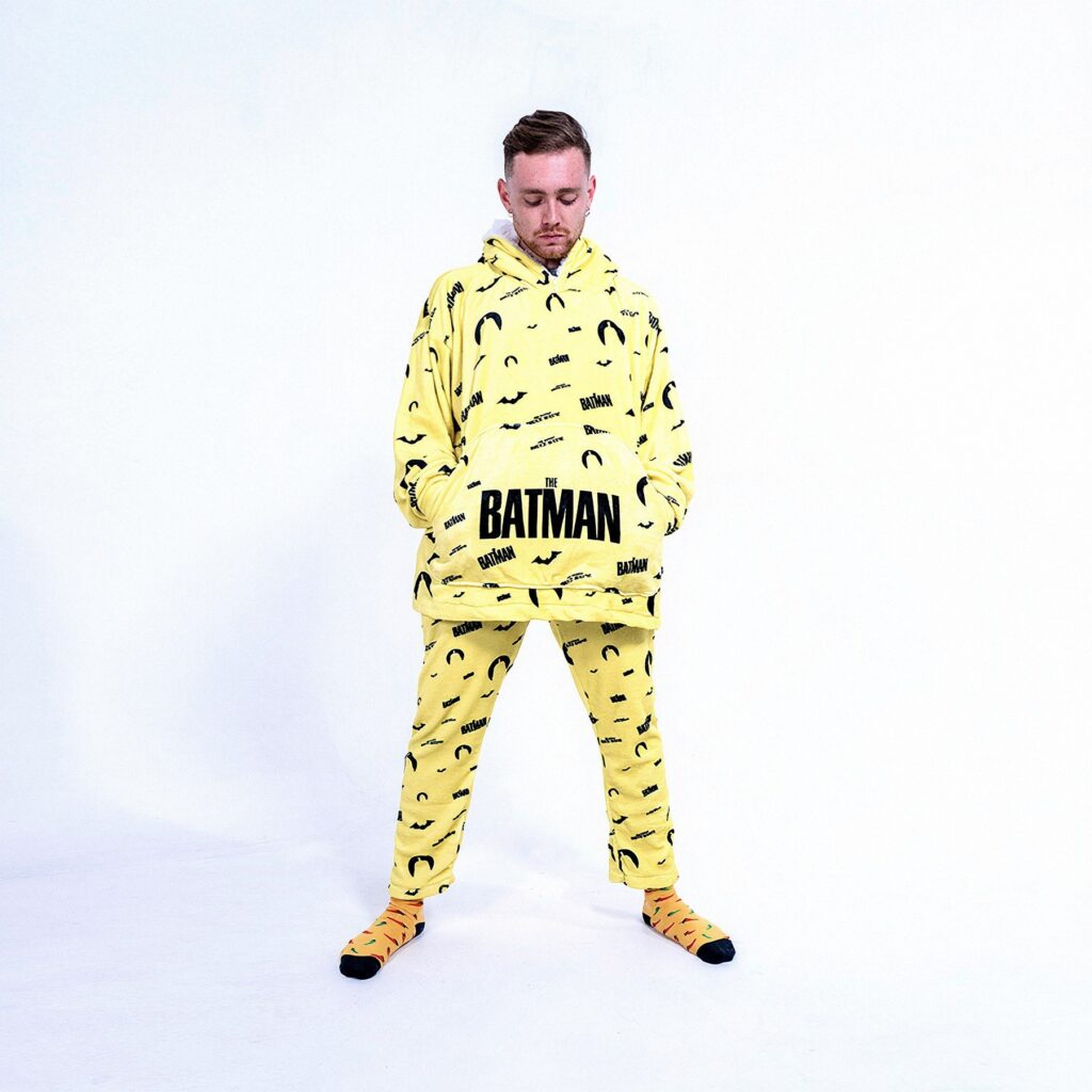 Buzo Oversize + Pantalón Batman / Pijama Térmica Completa