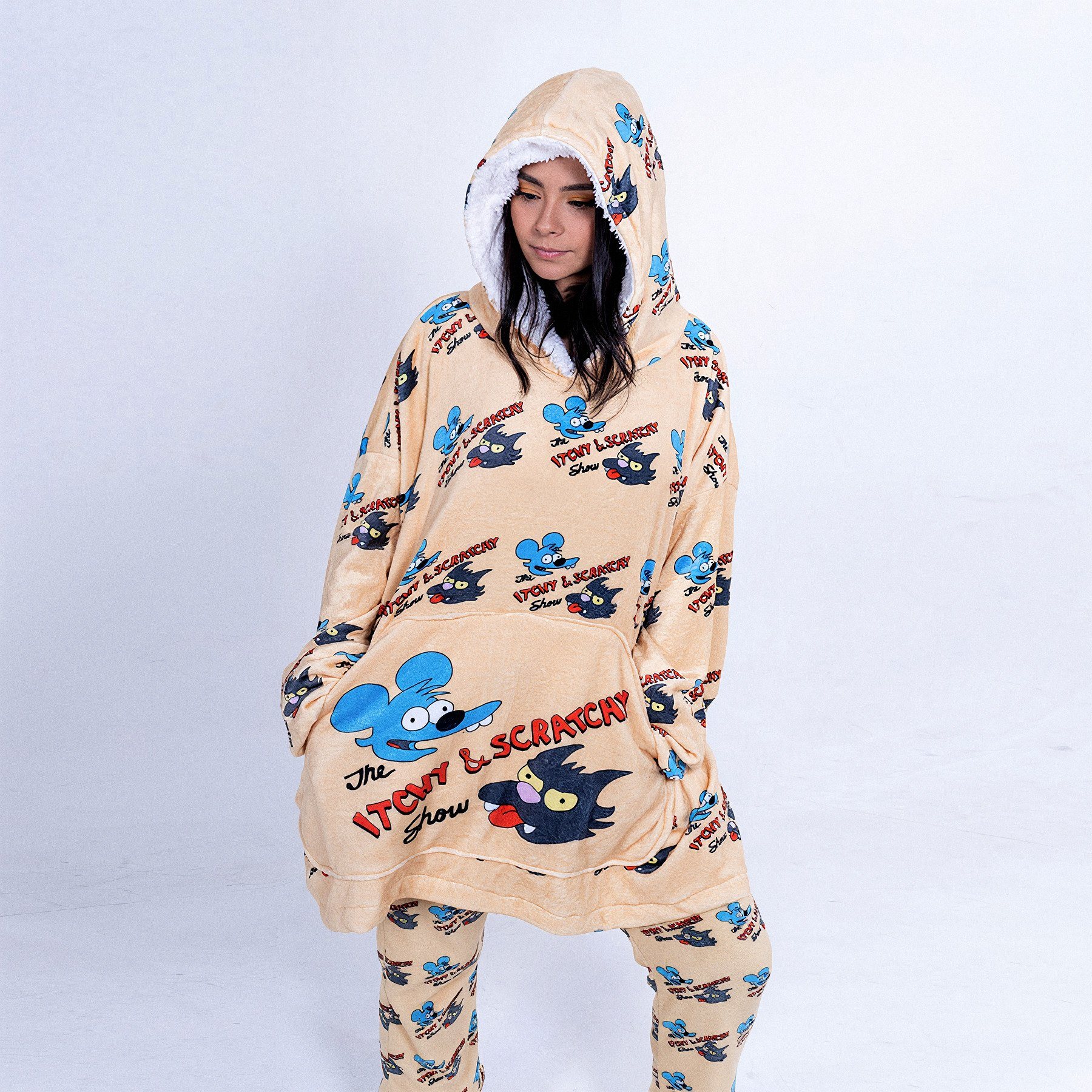 Buzo Oversize + Pantalón Tomy y Daly / Pijama Térmica Completa - Clover Night Pijamas Térmicas Colombia