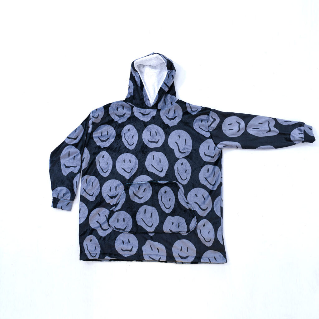 Buzo Oversize Caras Negro – foto 11