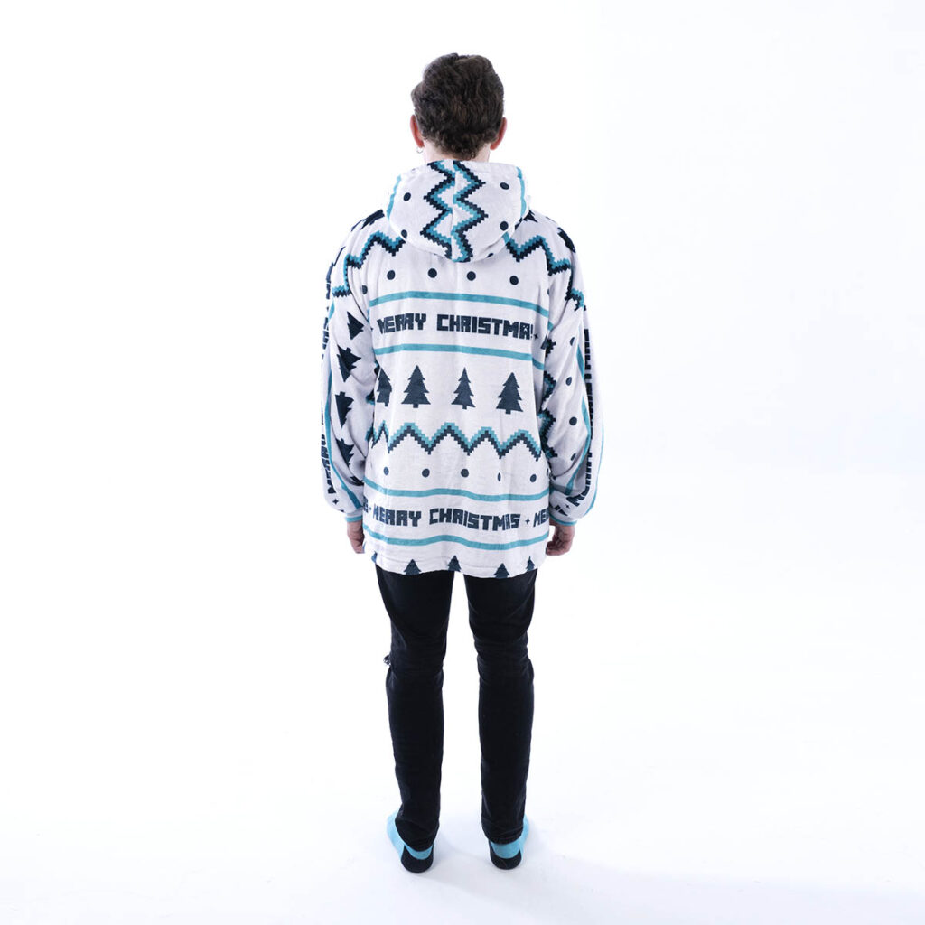 Buzo Oversize Merry Christmas Blanco – foto 7