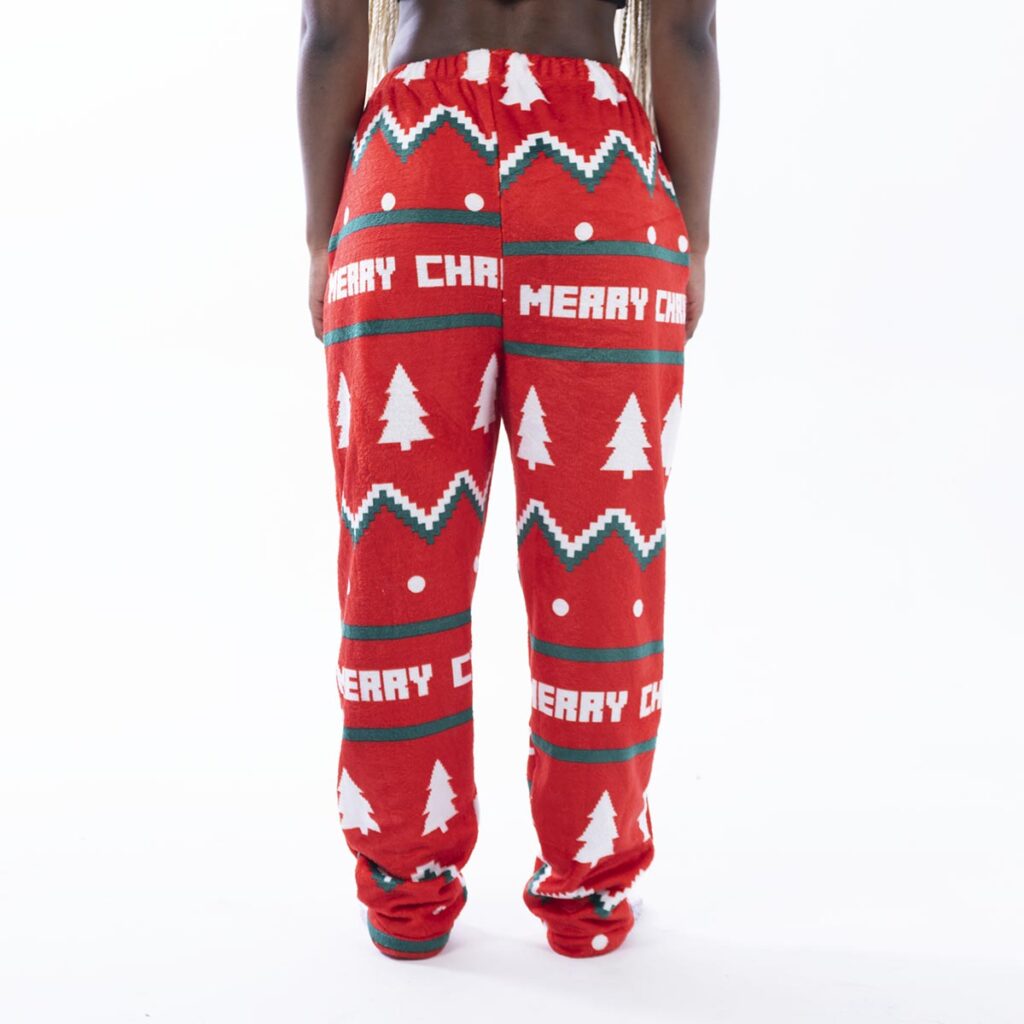Pijama Pantalón Navidad Merry Christmas Rojo