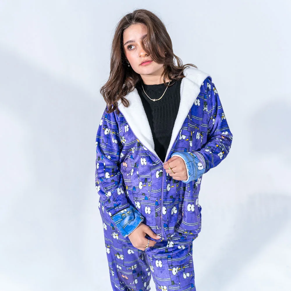 Pijama Toallín Dos Piezas Mujer