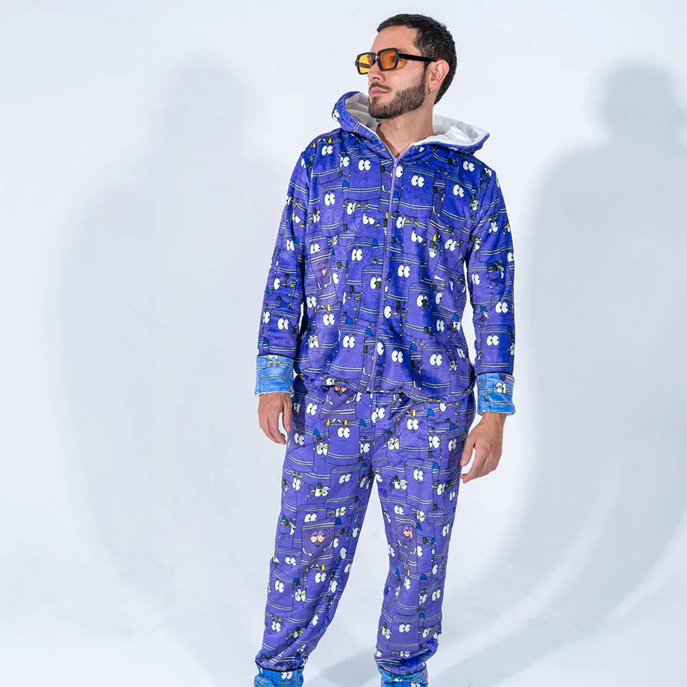 Pijama Toallín Dos Piezas Hombre