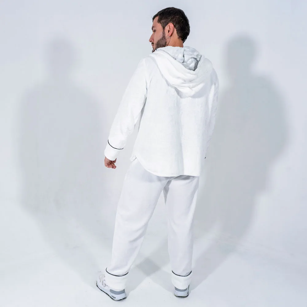 Pijama Dos Piezas Blanca – foto 6