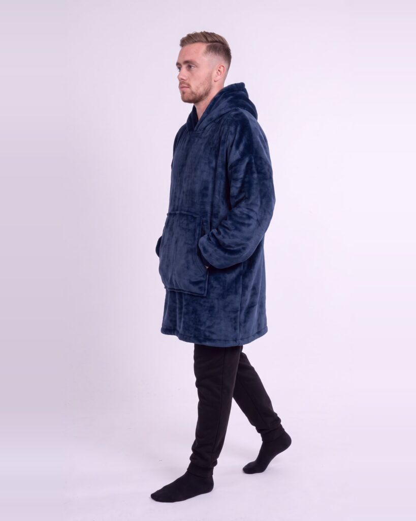 Buzo Oversize Azul Marino – foto 10