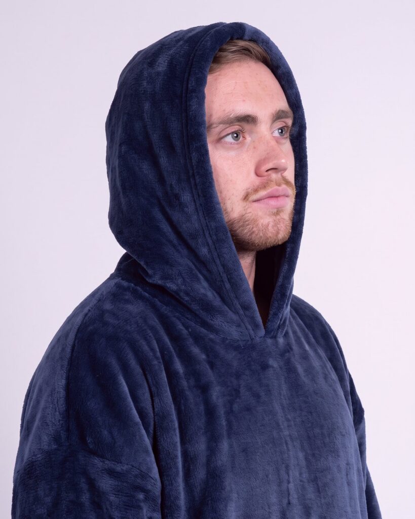 Buzo Oversize Azul Marino – foto 11