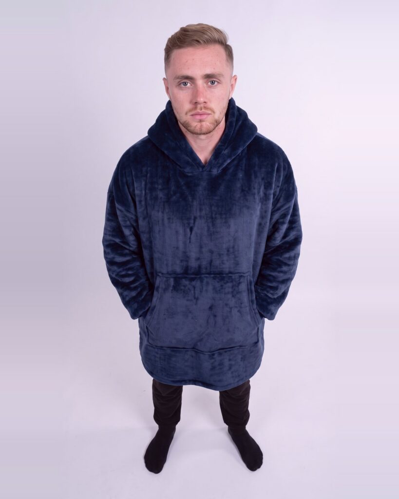 Buzo Oversize Azul Marino – foto 13