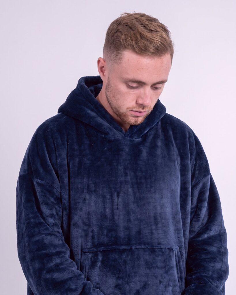 Buzo Oversize Azul Marino – foto 14
