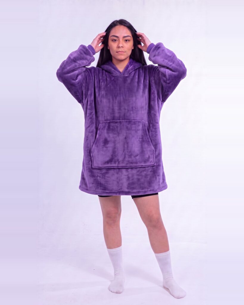 Buzo Oversize Morado – foto 6