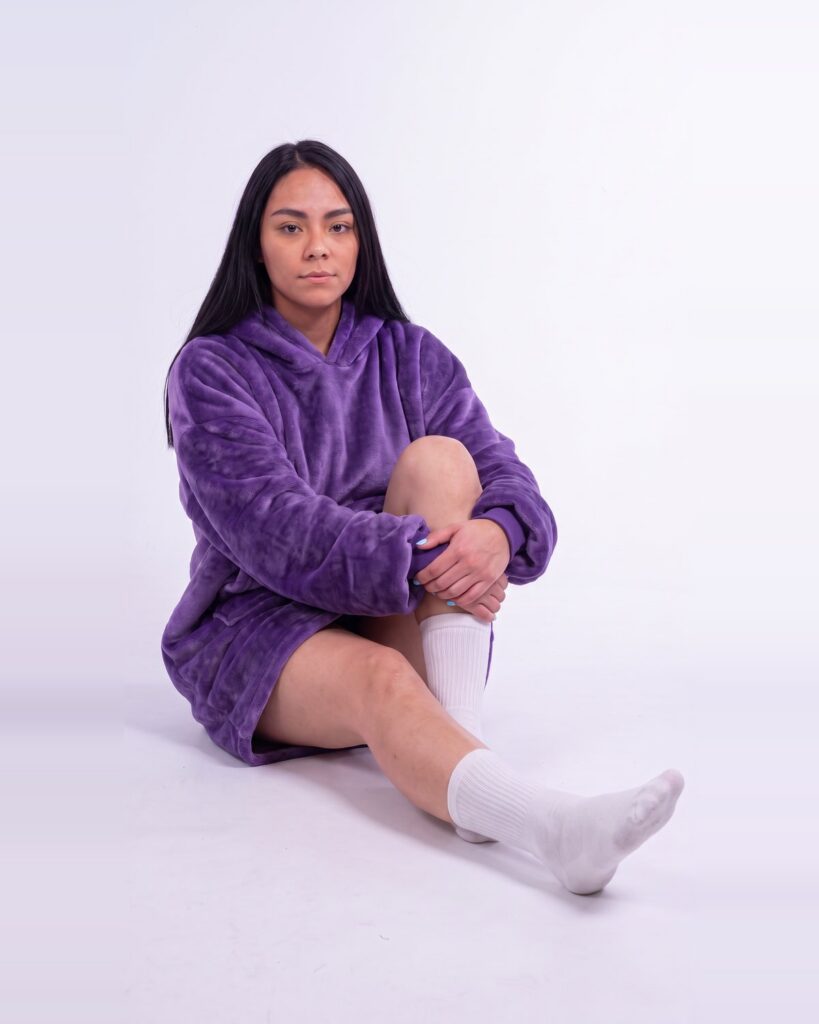 Buzo Oversize Morado – foto 8