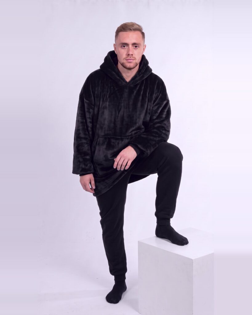 Buzo Oversize Negro – foto 14