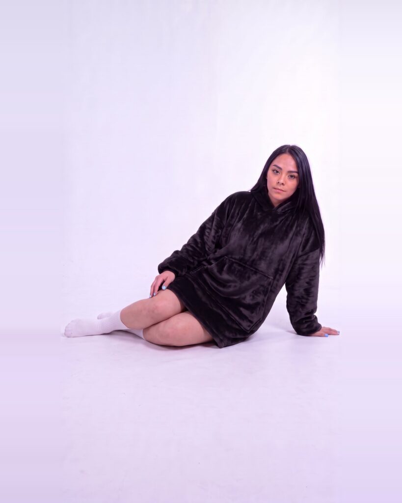 Buzo Oversize Negro – foto 8