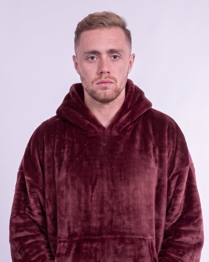 Buzo Oversize Vino Tinto – foto 9