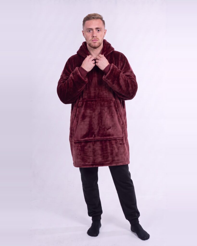 Buzo Oversize Vino Tinto – foto 12