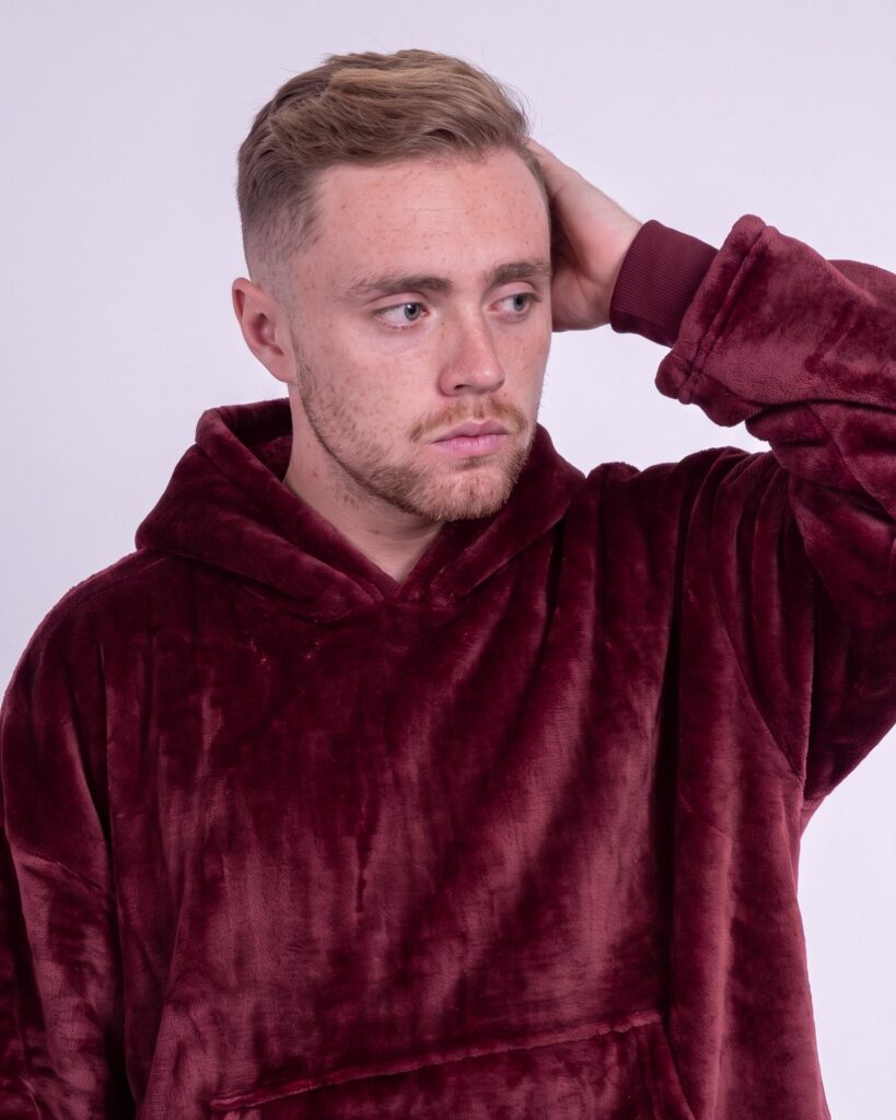 Buzo Oversize Vino Tinto – foto 14