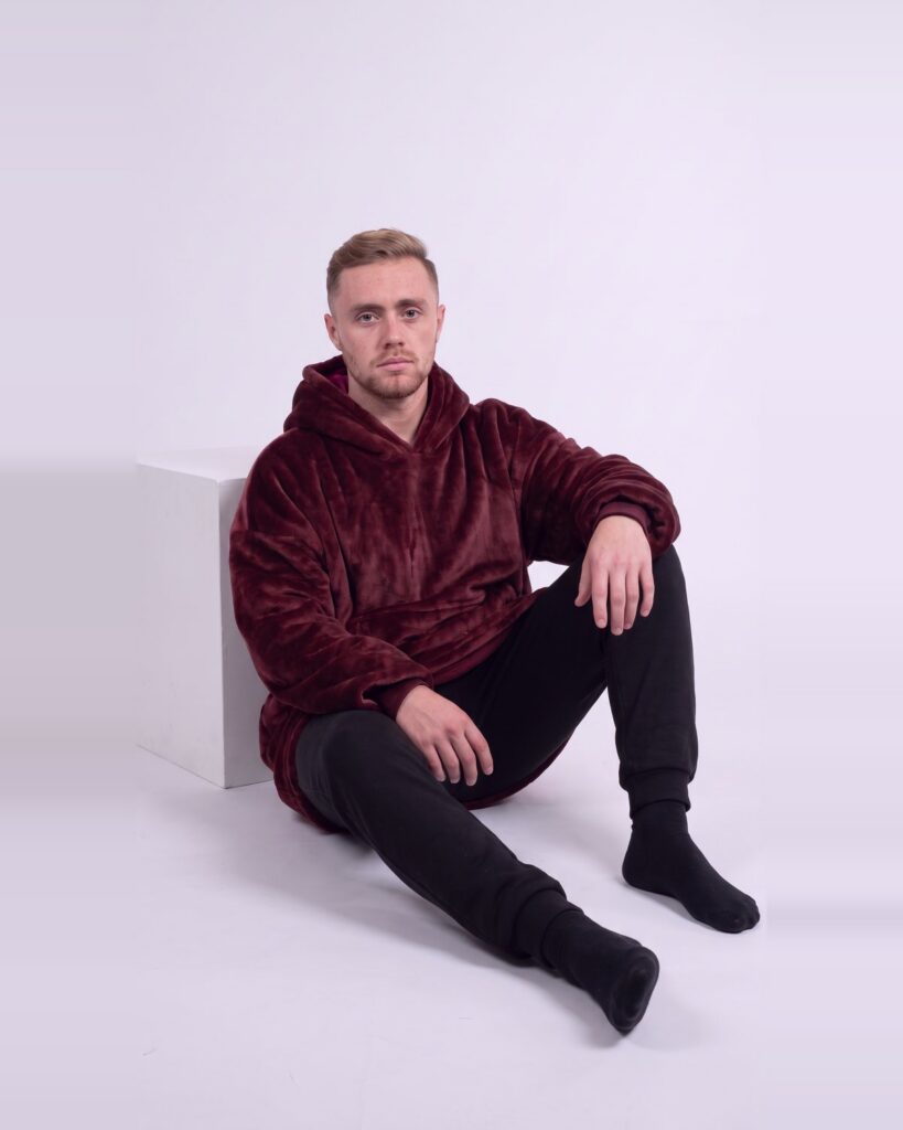 Buzo Oversize Vino Tinto – foto 16