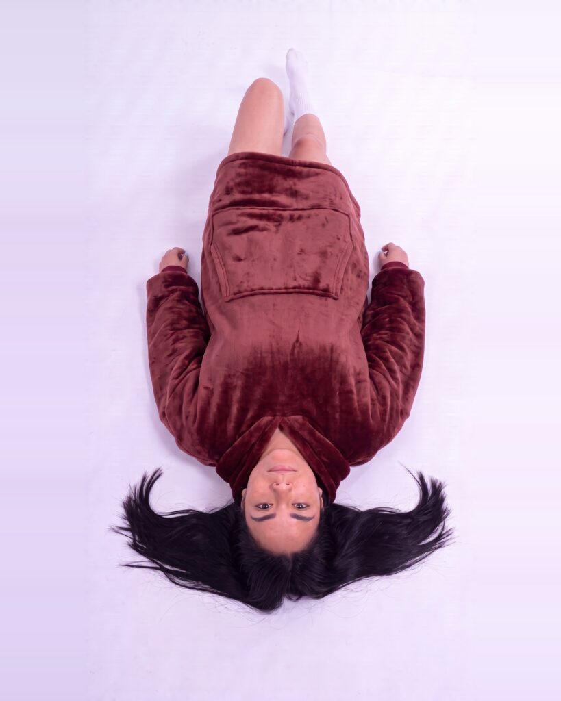 Buzo Oversize Vino Tinto – foto 8