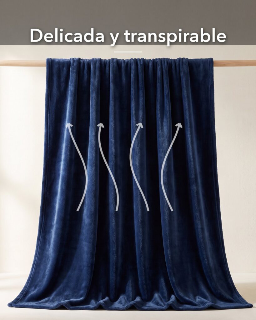 Cobija Térmica Azul Marino – foto 6
